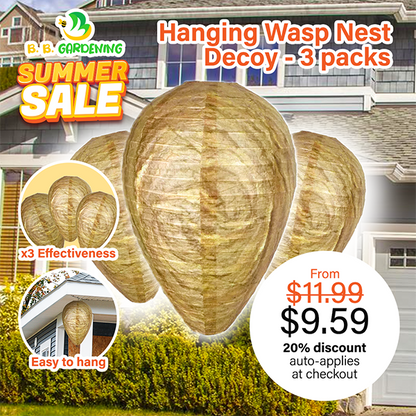 Aritificial Hanging Wasp - 3 Packs