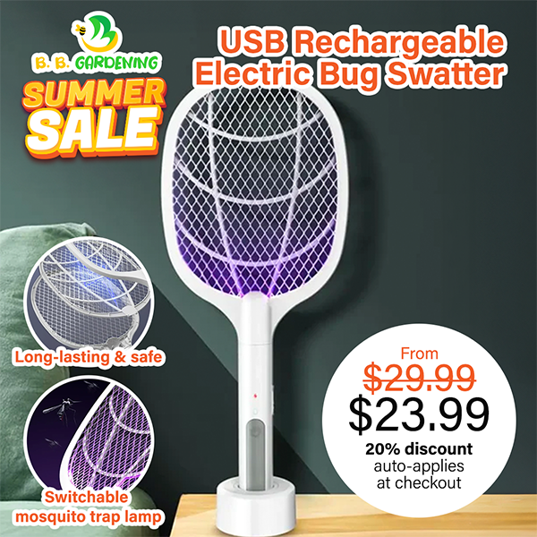 USB Rechargeable Electric Bug Swatter